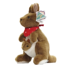 Kangaroo With Scarf 22cm