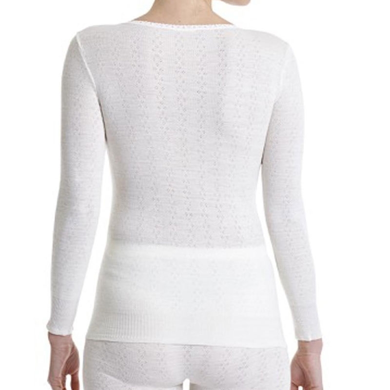 Pure Merino Wool Underwear Womens Long Sleeve