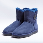 Shearer's Ugg Mini Single Button Blue