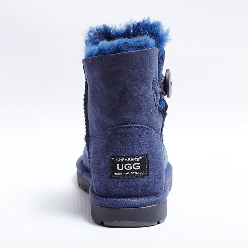 Shearer's Ugg Mini Single Button Blue