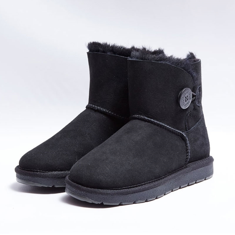 Shearer's Ugg Mini Single Button Black