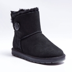 Shearer's Ugg Mini Single Button Black