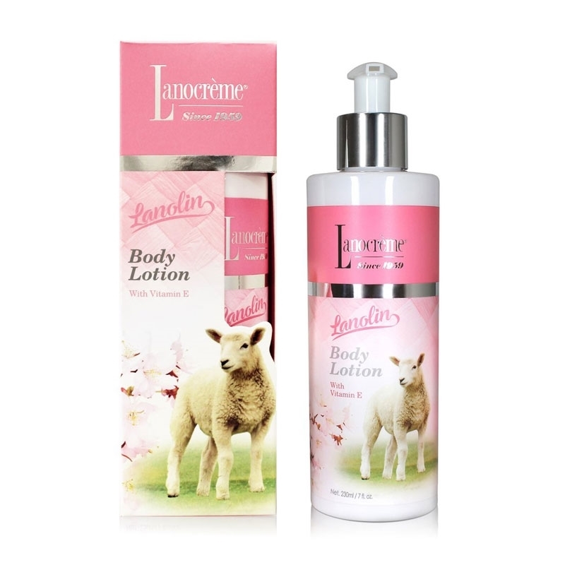 Lanocreme Body Lotion plus Lanolin and Vitamin E 230ml