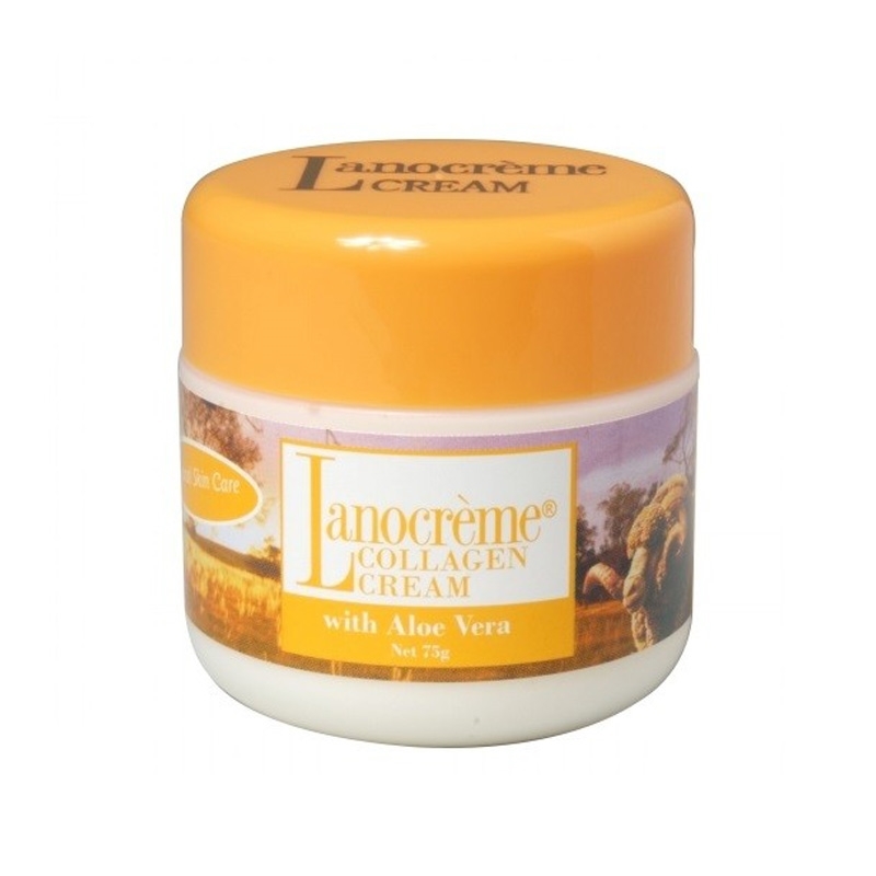 Lanocreme Collagen Cream with Aloe Vera 100g
