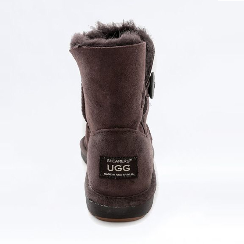 Shearer's Ugg Mini Single Button Chocolate